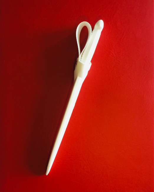 Victory Knife Sheath, White with Loop