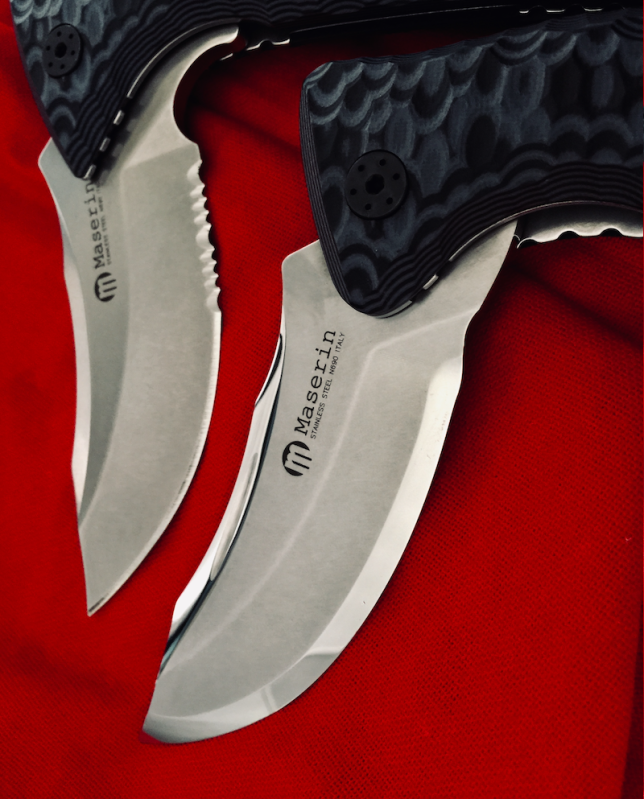 Maserin Ghost 640/G10G Folding Pocket Knife With Ogg Sharpening Edge