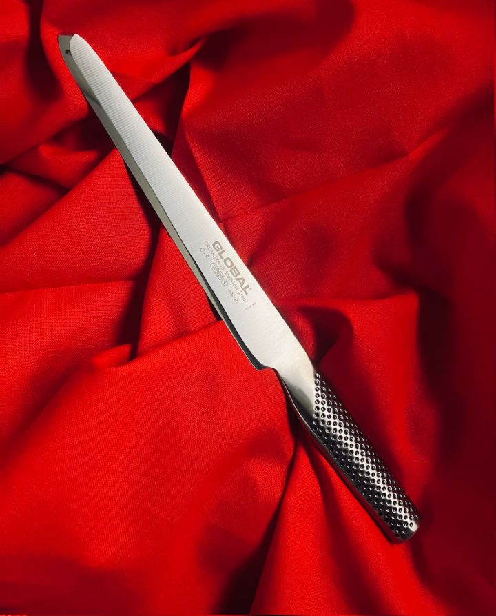 Global 220mm G9 Converted Serrated (Out Of Stock) Ogg Sharpening