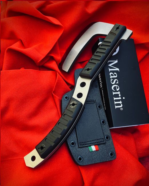 Maserin Mantis  955/G10N With D2 Blade And Ogg Sharpening Edge