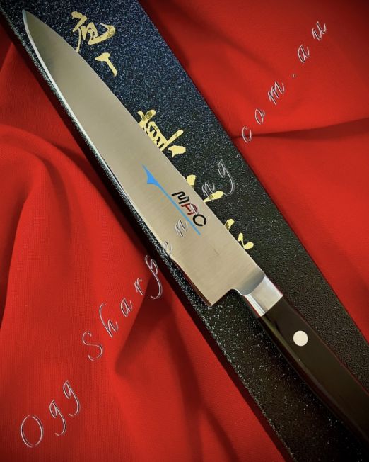 MAC Professional Series, Utility Knife, 155mm PKF-60 With Ogg Sharpening Edge