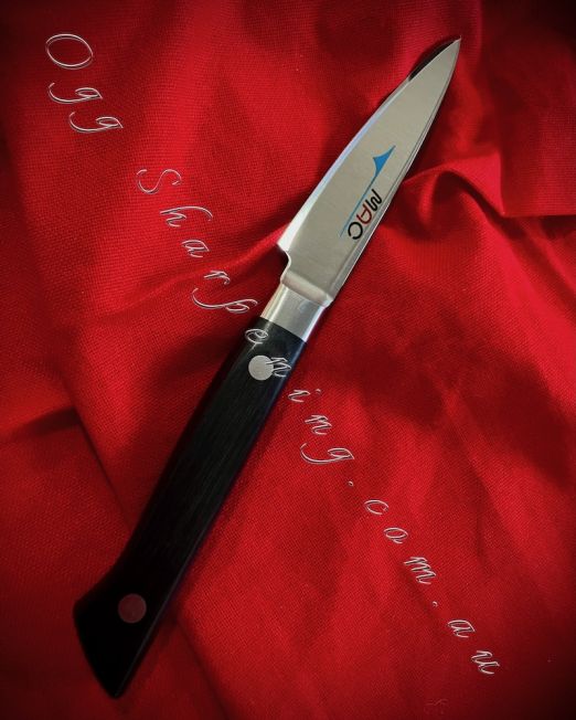 MAC Professional Series, Paring Knife, 80mm PKF-30 With Ogg Sharpening Edge